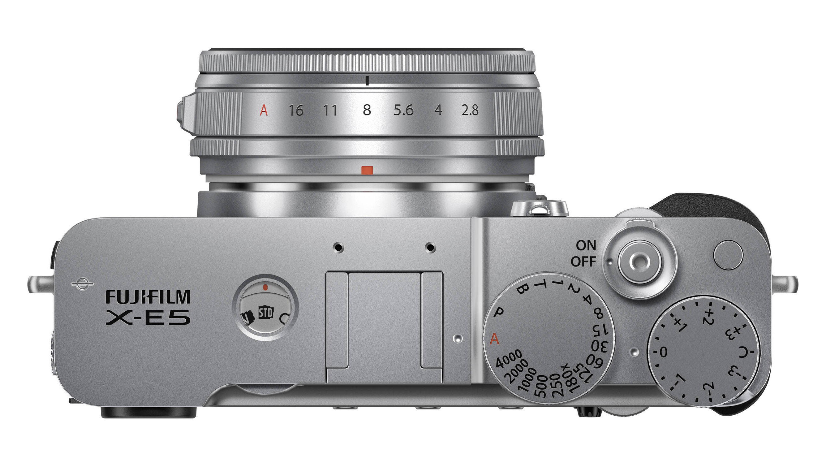 Fujifilm X-E5 Kit 23mm f/2.8 top view