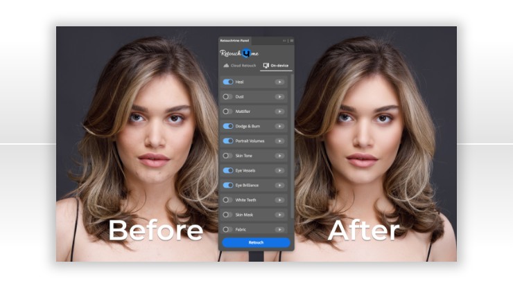 Retouch4me AI plugins